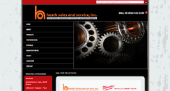 Desktop Screenshot of heathtoolsupply.com